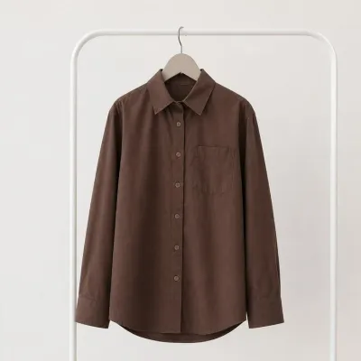 Kemeja Linen Lengan Panjang