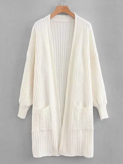 Cardigan Rajut Panjang