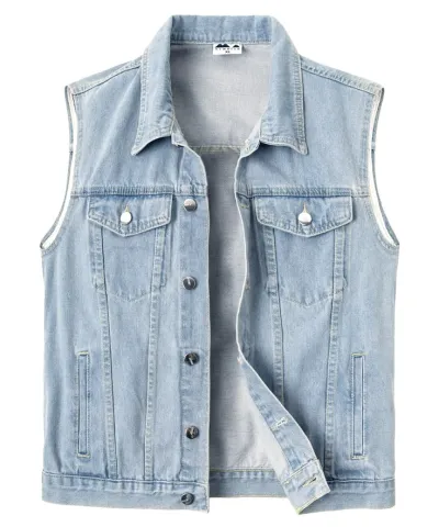 Rompi Denim Pria